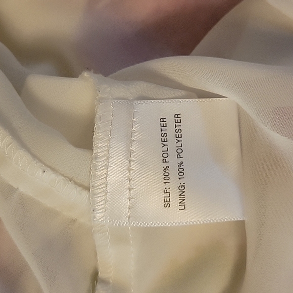 ROSE & OLIVE Fairycore Pink Floral Chiffon Sleeveless Layered Blouse - Picture 8 of 10